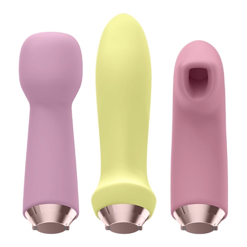 SATISFYER - MARVELOUS FOUR VIBRATOR AIR PULSE SET - Imagen 4