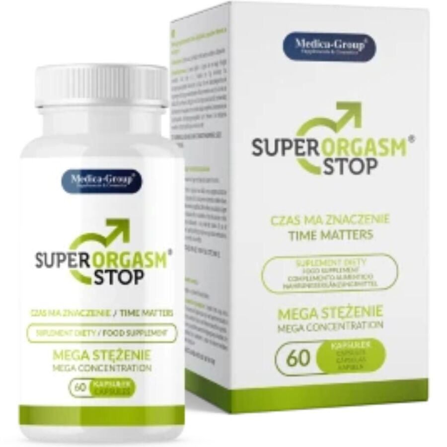 MEDICA GROUP - SUPER ORGASM STOP DELAY FOR MEN 60 CAPSULES - Imagen 3