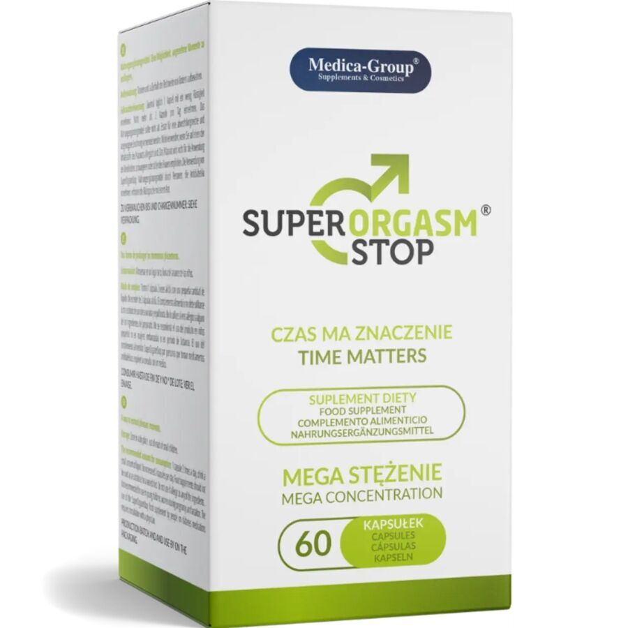 MEDICA GROUP - SUPER ORGASM STOP DELAY FOR MEN 60 CAPSULES - Imagen 2