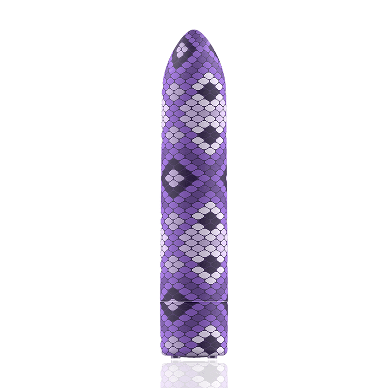 CUSTOM BULLETS - RECHARGEABLE SNAKE PURPLE MAGNETIC BULLET 10 INTENSITIES - Imagen 3
