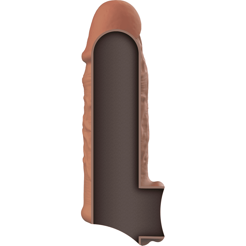 VIRILXL - LIQUID SILICONE V7 BROWN PENIS EXTENSION - Imagen 4
