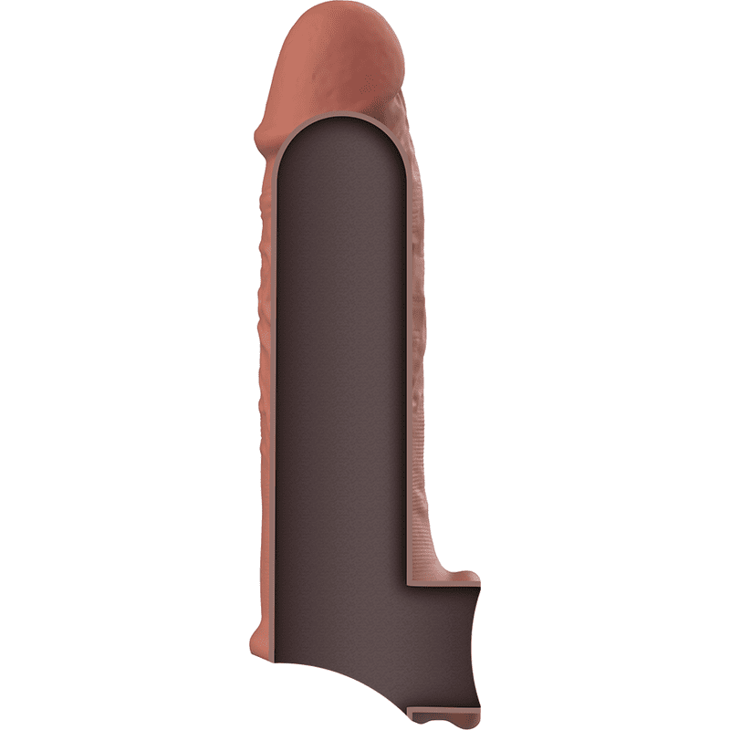 VIRILXL - LIQUID SILICONE V9 BROWN PENIS EXTENSION - Imagen 4