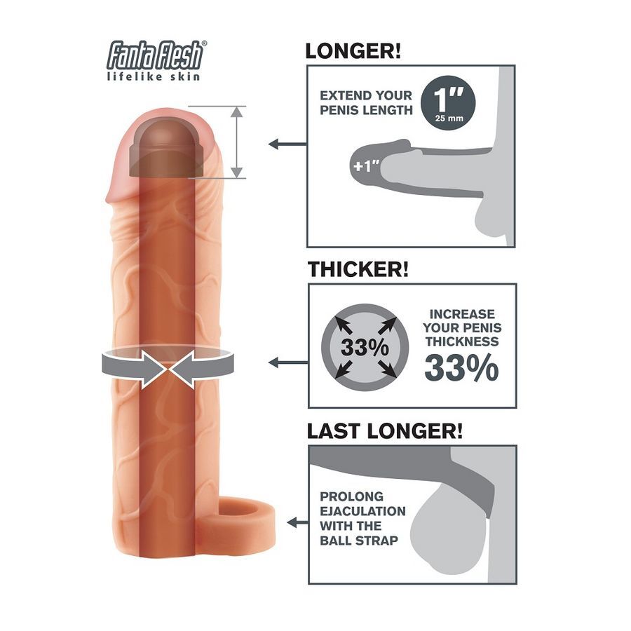 FANTASY X- TENSIONS - PERFECT 1 EXTENSION BALL STRAP SKIN - Imagen 3