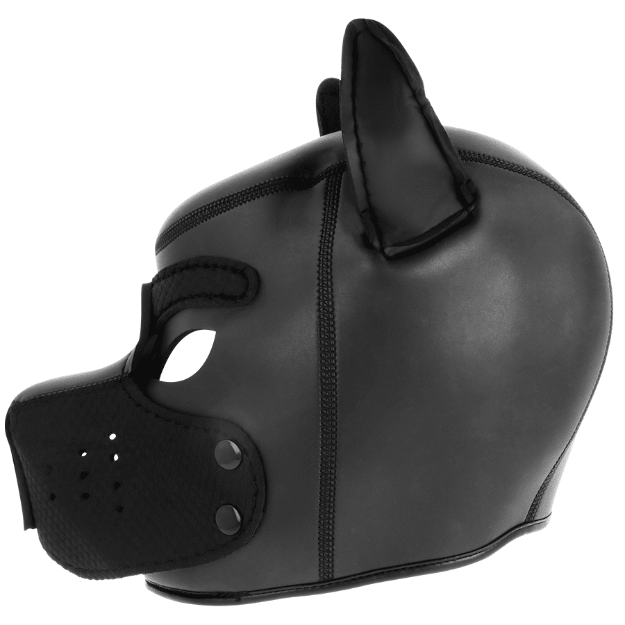 DARKNESS - NEOPRENE DOG MASK WITH REMOVABLE MUZZLE L - Imagen 5